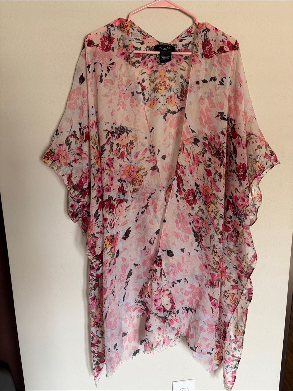 Marcus Adler Sheer Floral Komono - One Size Fits All